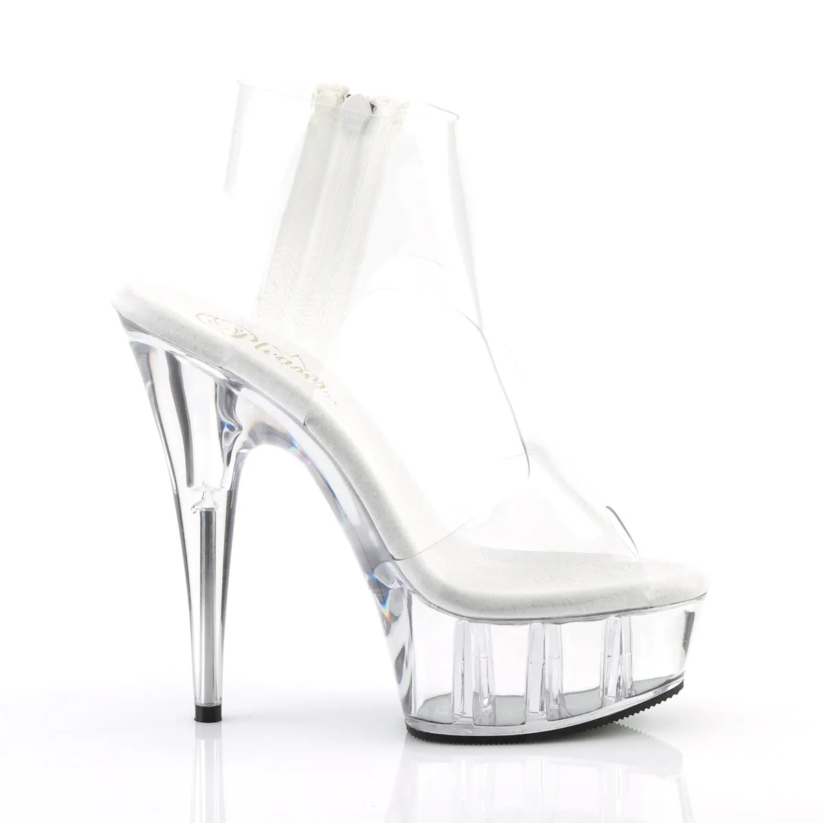 6 Inch Heel DELIGHT-633 Clear
