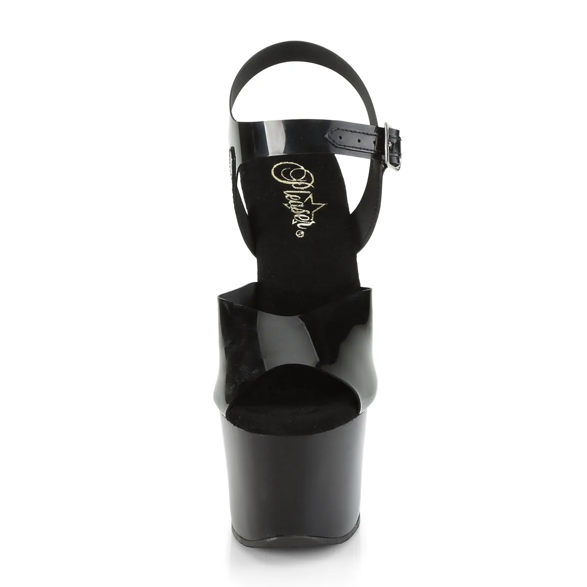 7 Inch Heel SKY-308N Black  Jelly