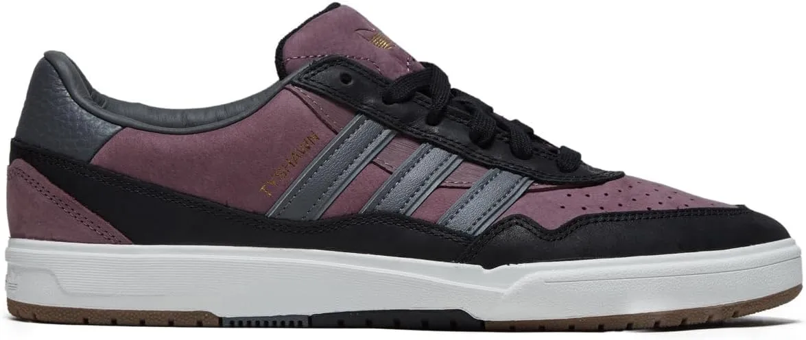 Adidas Tyshawn II Shoes - Shadow Fig/Grey Five/Core Black - 9.5