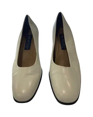 Andrew Geller Magic Vintage Nude Chunky Heel