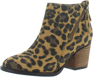 Aqua College Womens Nancy Suede Waterproof Booties Brown 7 Medium (B,M)