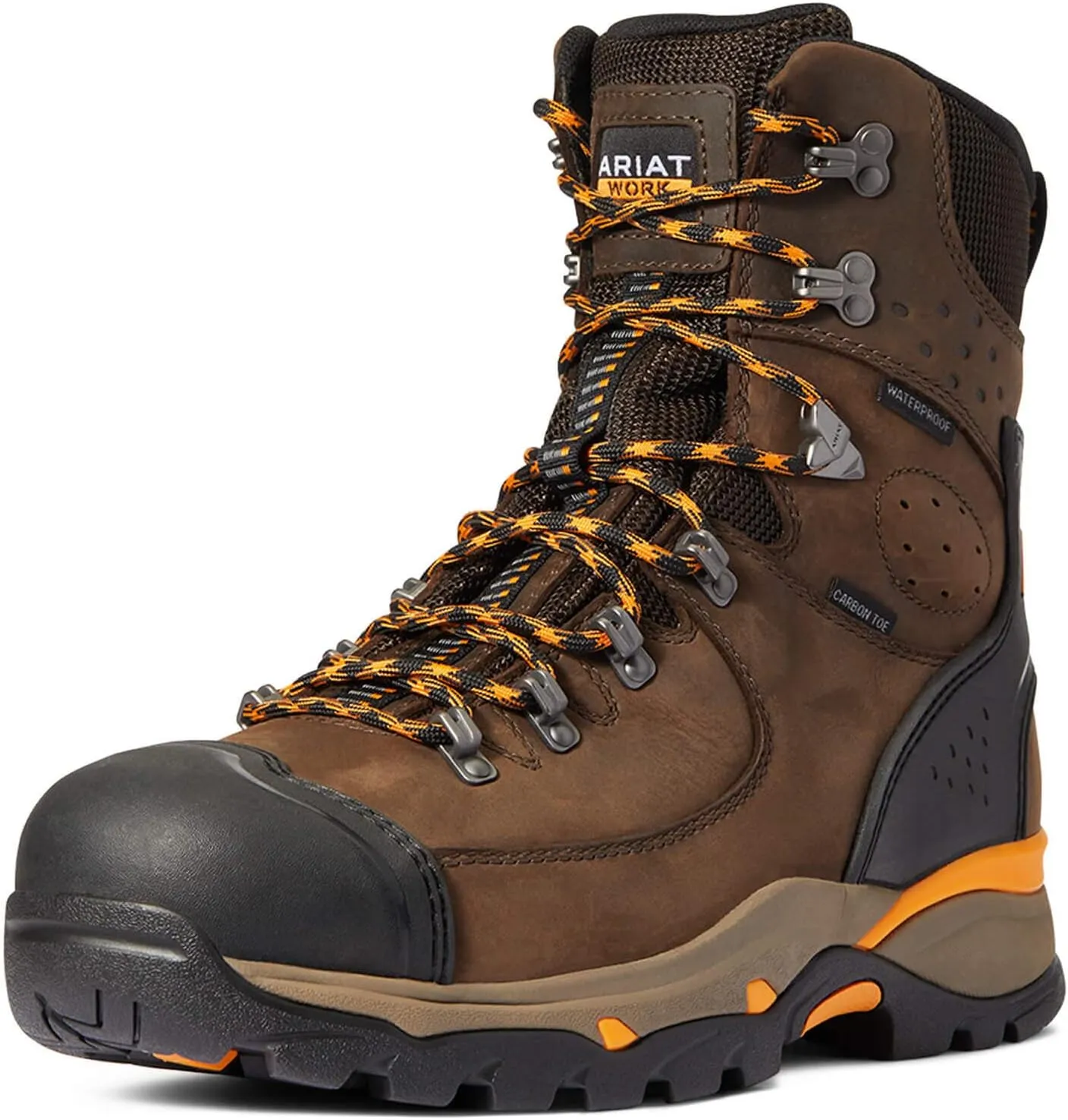Ariat Men's Endeavor 8" Waterproof Carbon Toe Work Boot