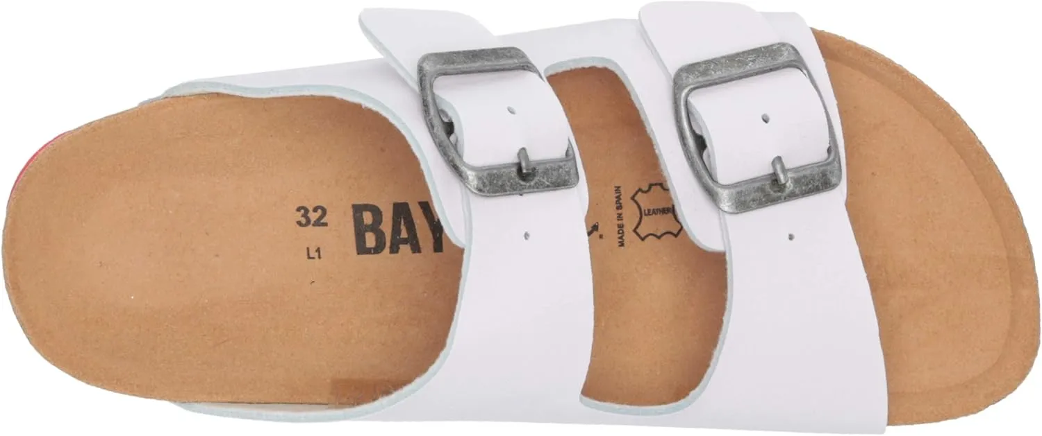 Bayton Unisex-Child 2 Strap Buckle Sandal