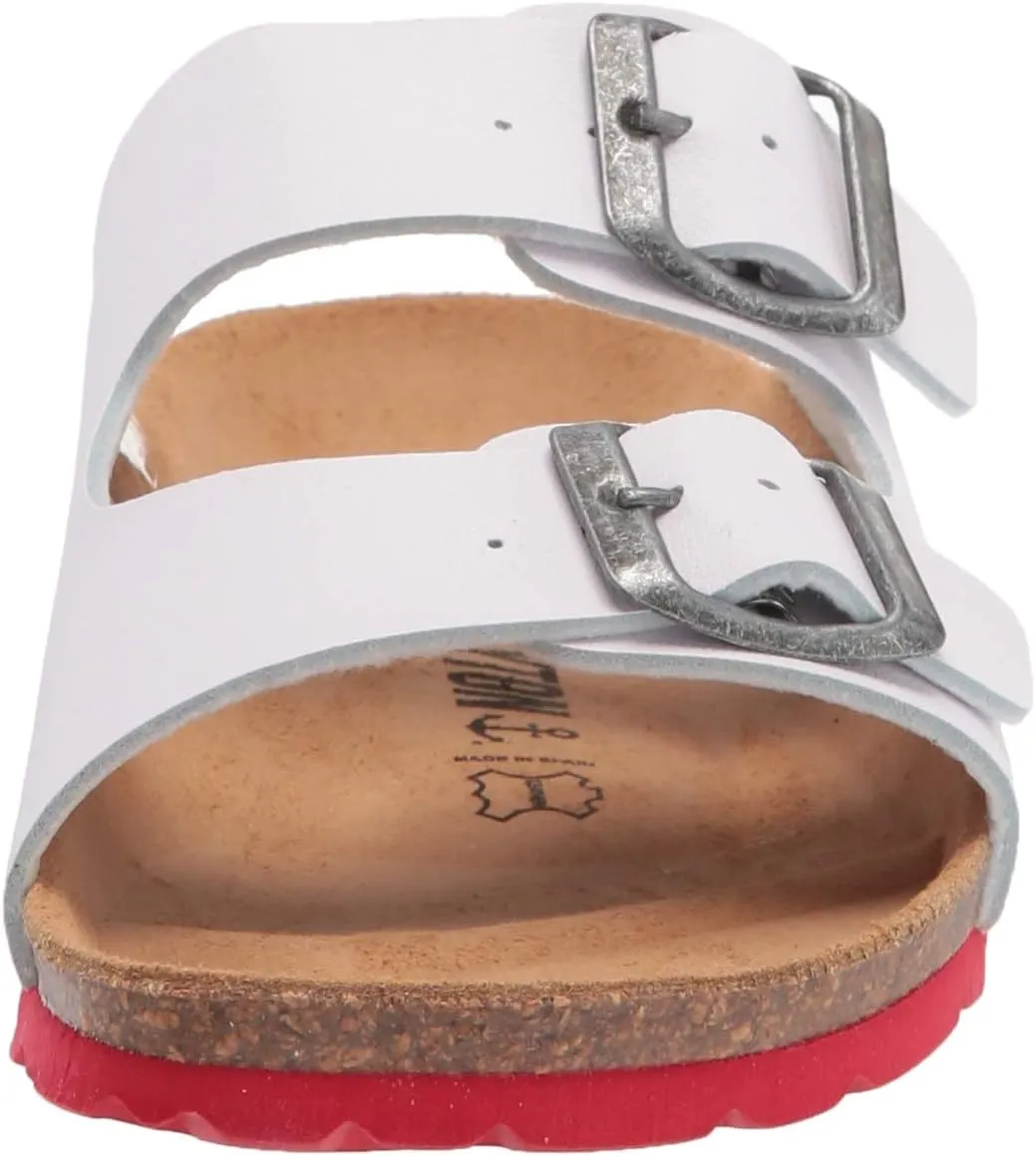 Bayton Unisex-Child 2 Strap Buckle Sandal