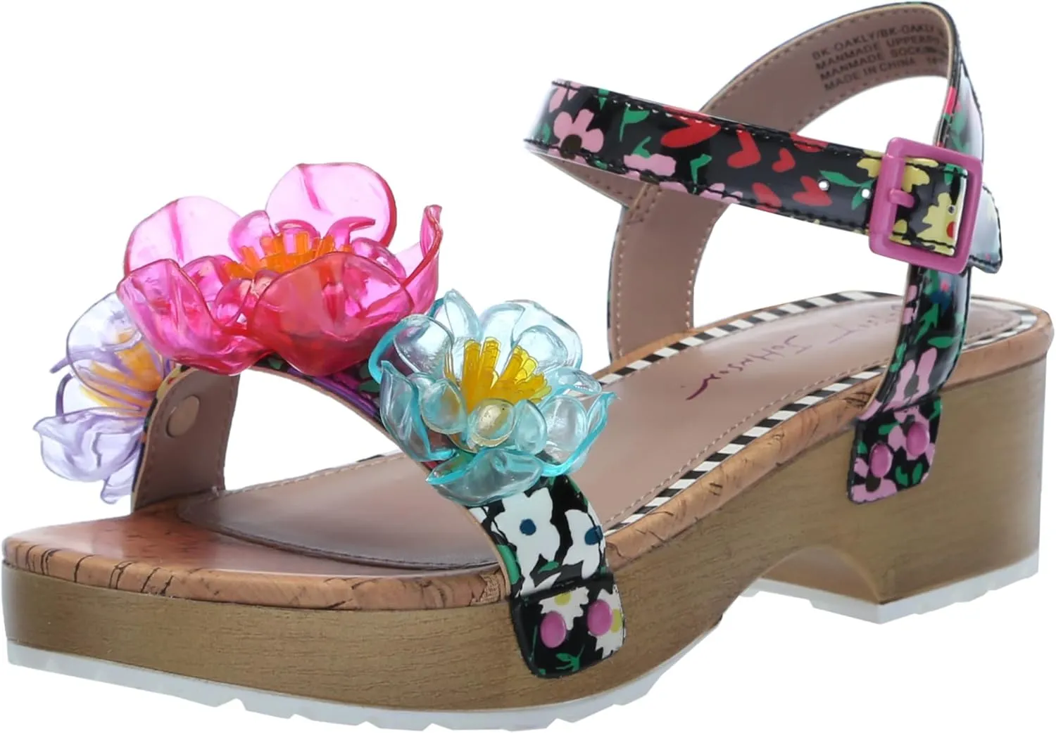 Betsey Johnson Girl's Oakly Heeled Sandal