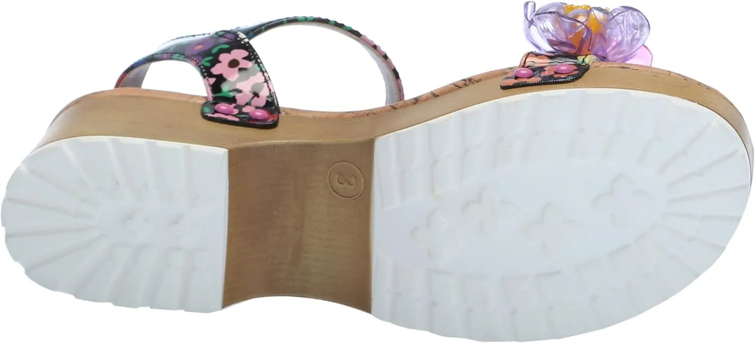 Betsey Johnson Girl's Oakly Heeled Sandal