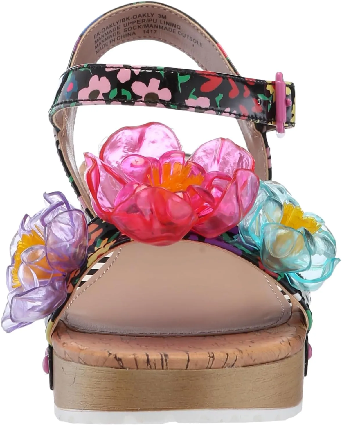 Betsey Johnson Girl's Oakly Heeled Sandal