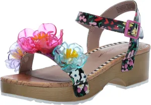 Betsey Johnson Girl's Oakly Heeled Sandal