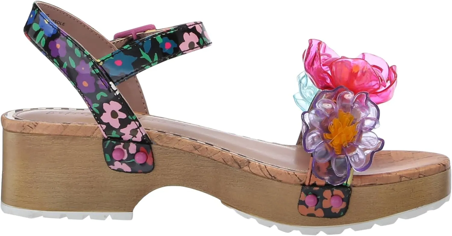Betsey Johnson Girl's Oakly Heeled Sandal