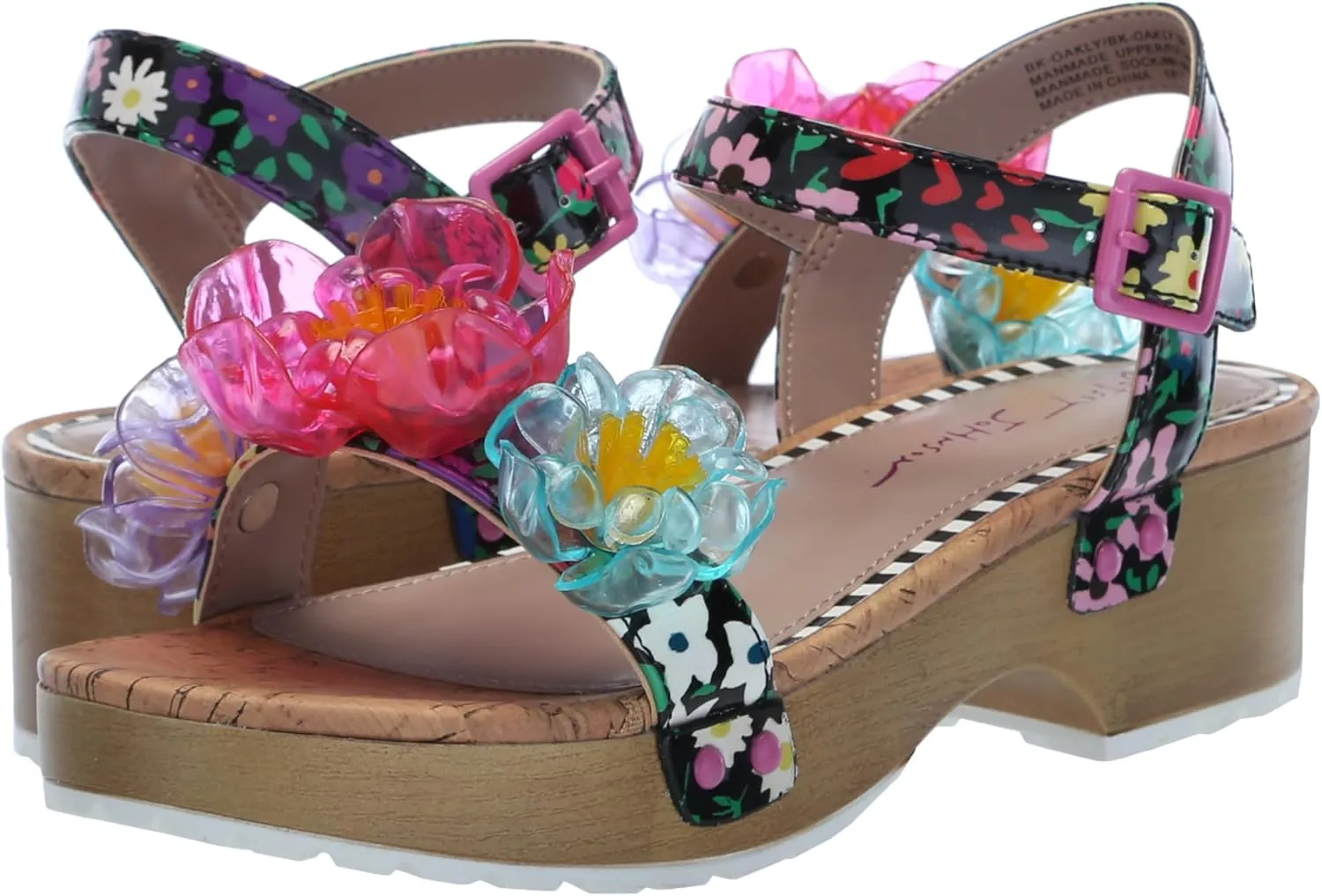 Betsey Johnson Girl's Oakly Heeled Sandal