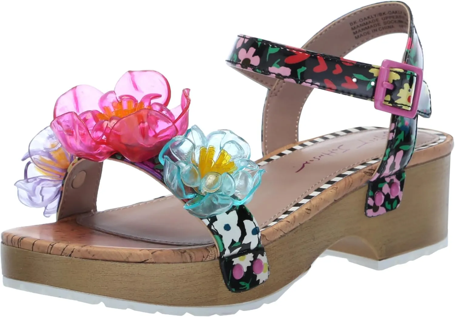 Betsey Johnson Girl's Oakly Heeled Sandal