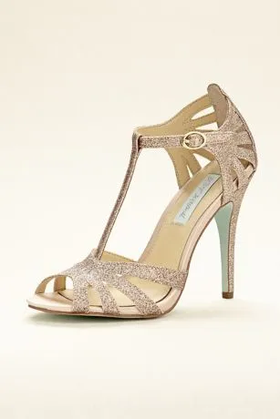 Blue by Betsey Johnson High Heel T-Strap Sandal