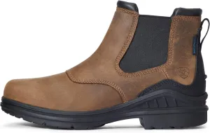 BMVY9 Mens Barnyard Twin Gore II Waterproof Boot Antique Brown 12