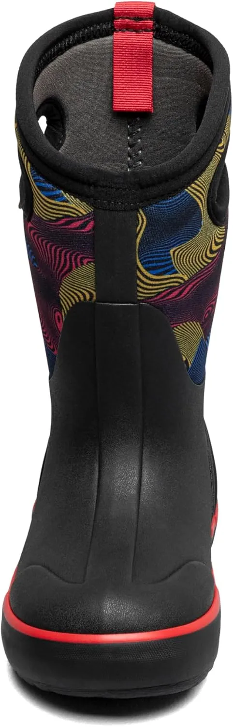 BOGS Unisex-Child Classic Ii-Warped Stripes (Toddler/Little Big Kid) Rain Boot