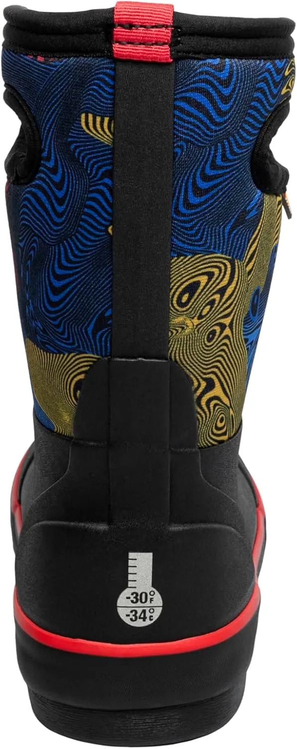 BOGS Unisex-Child Classic Ii-Warped Stripes (Toddler/Little Big Kid) Rain Boot