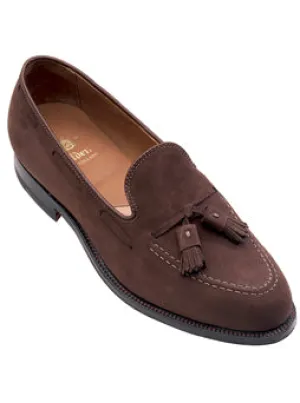 Brown Suede Tassel Loafer