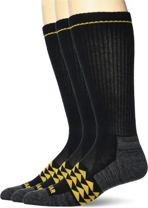 CAT Men's 3-Pack Half Cushioned Crew Socks