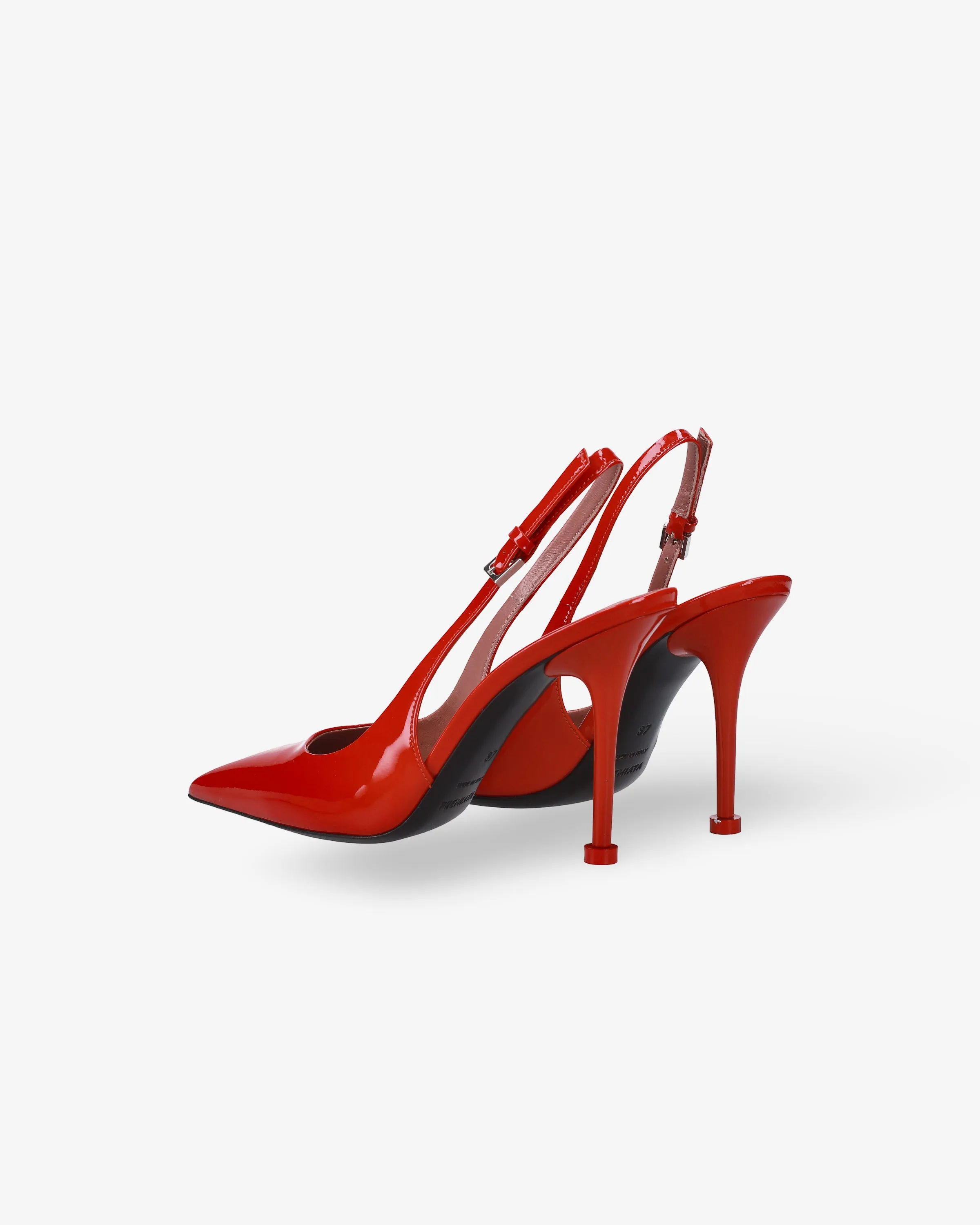 Chanel Parade in Red with Stiletto Heel