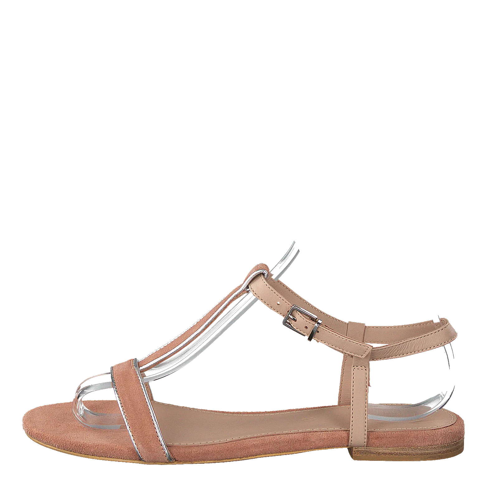Cherie T-strap Nude
