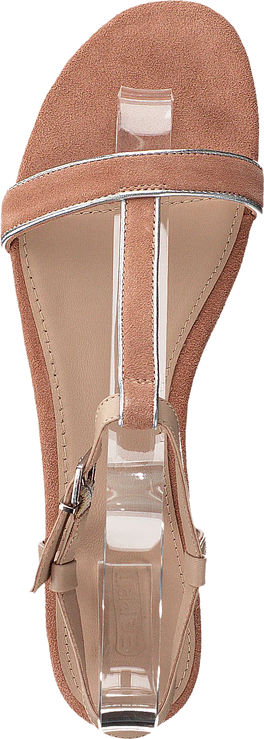 Cherie T-strap Nude