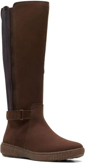 Clarks Caroline Style Dark Brown Suede 7 B (M)