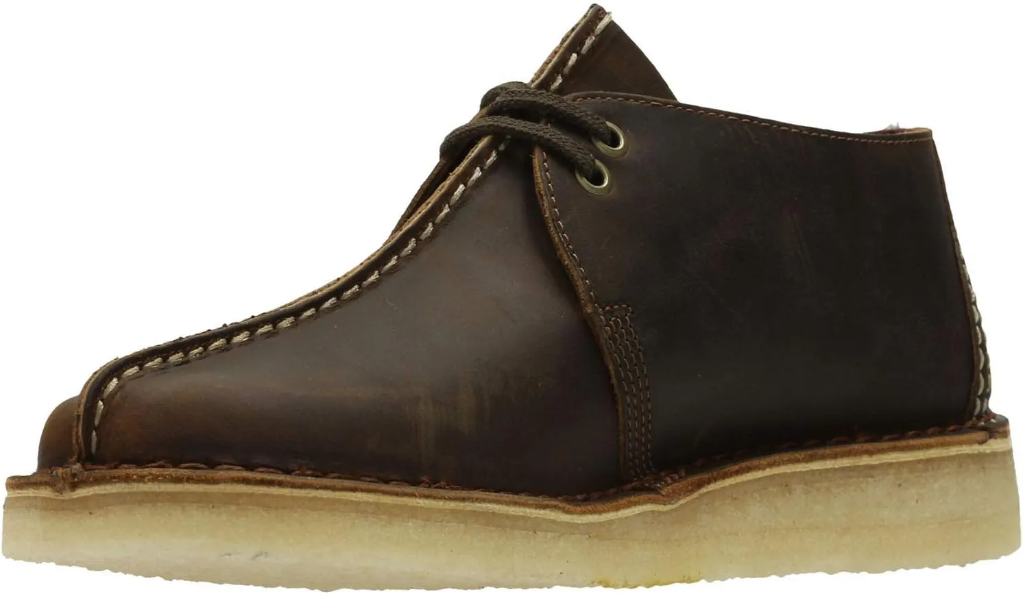 Clarks Men's Desert Trek Shoe, beeswax leather, 7.5 Medium US