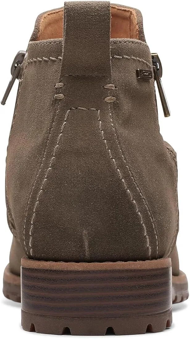 Clarks Women's Aspra Walk Waterproof Ankle Boot