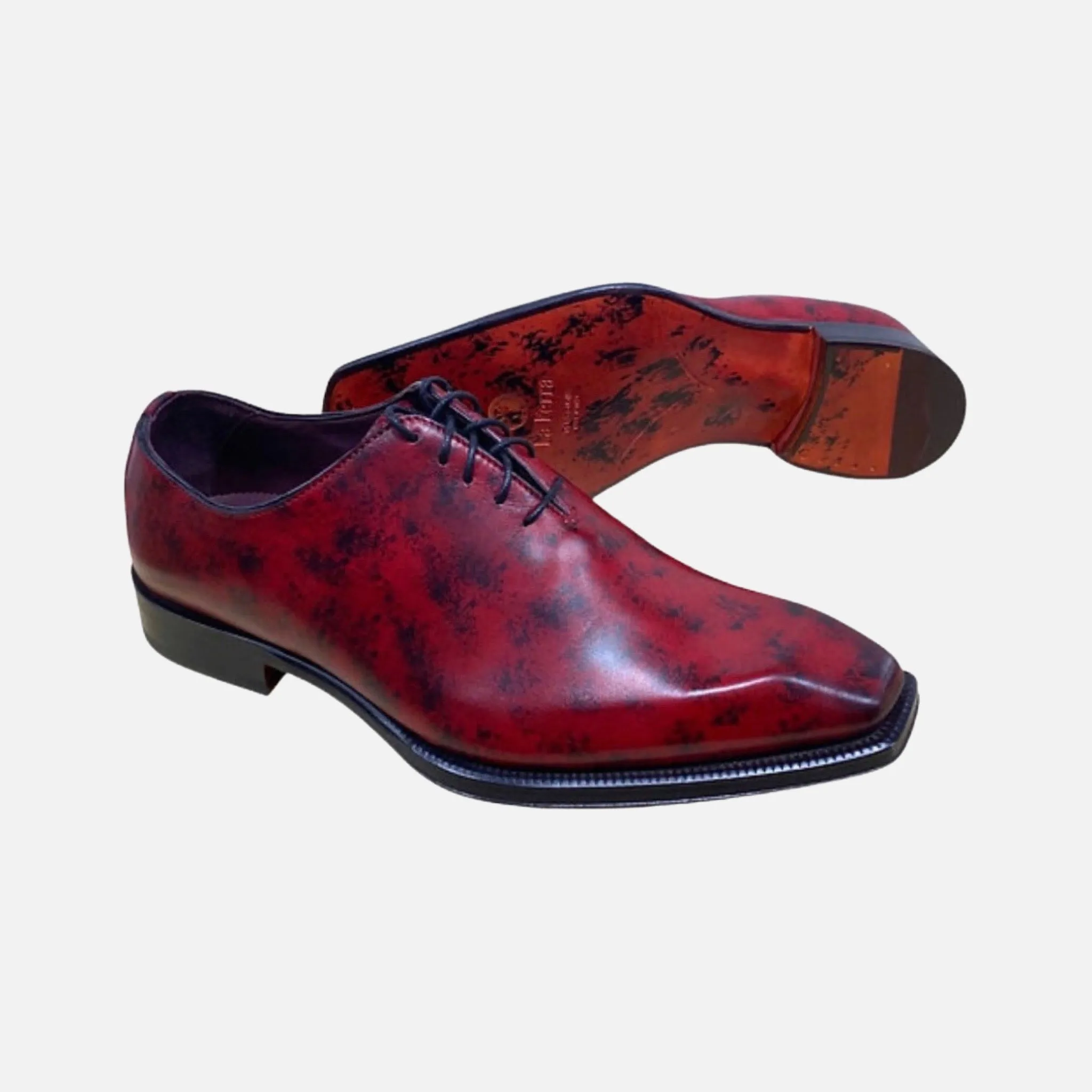 Clearance | Red Oxford Shoe | Made in Italy