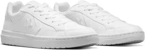 Converse Men's Pro Blaze V2 Men Lifetsyle Low Top Sneakers, White/White/White, Size 9.5
