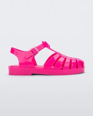 Dark Pink Mini Melissa Possession Kid Sandal