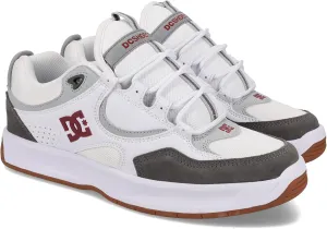 DC Men's Kalynx Zero Skate Shoe, White/RED/Grey, 8.5