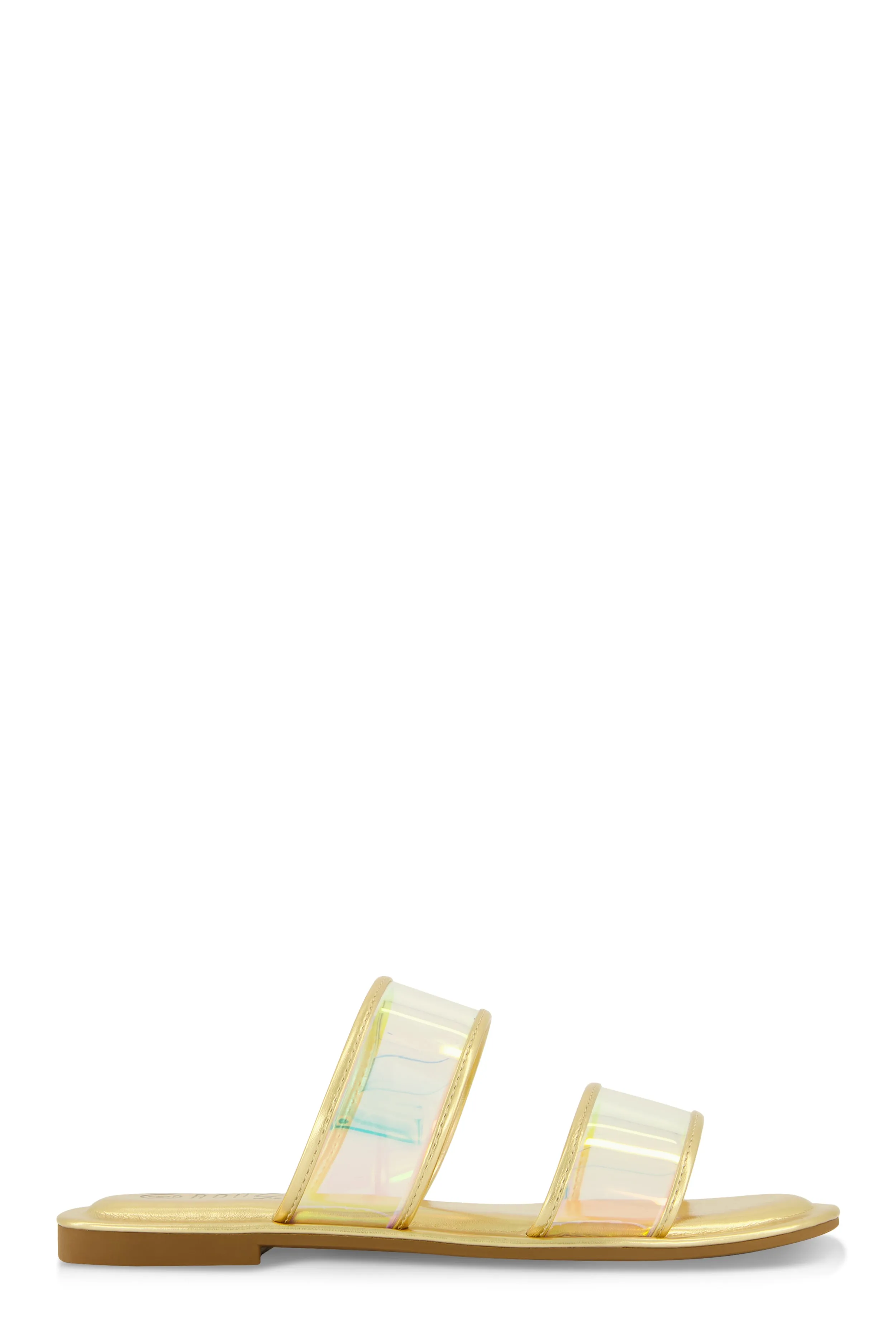 Double Band Slide Sandals
