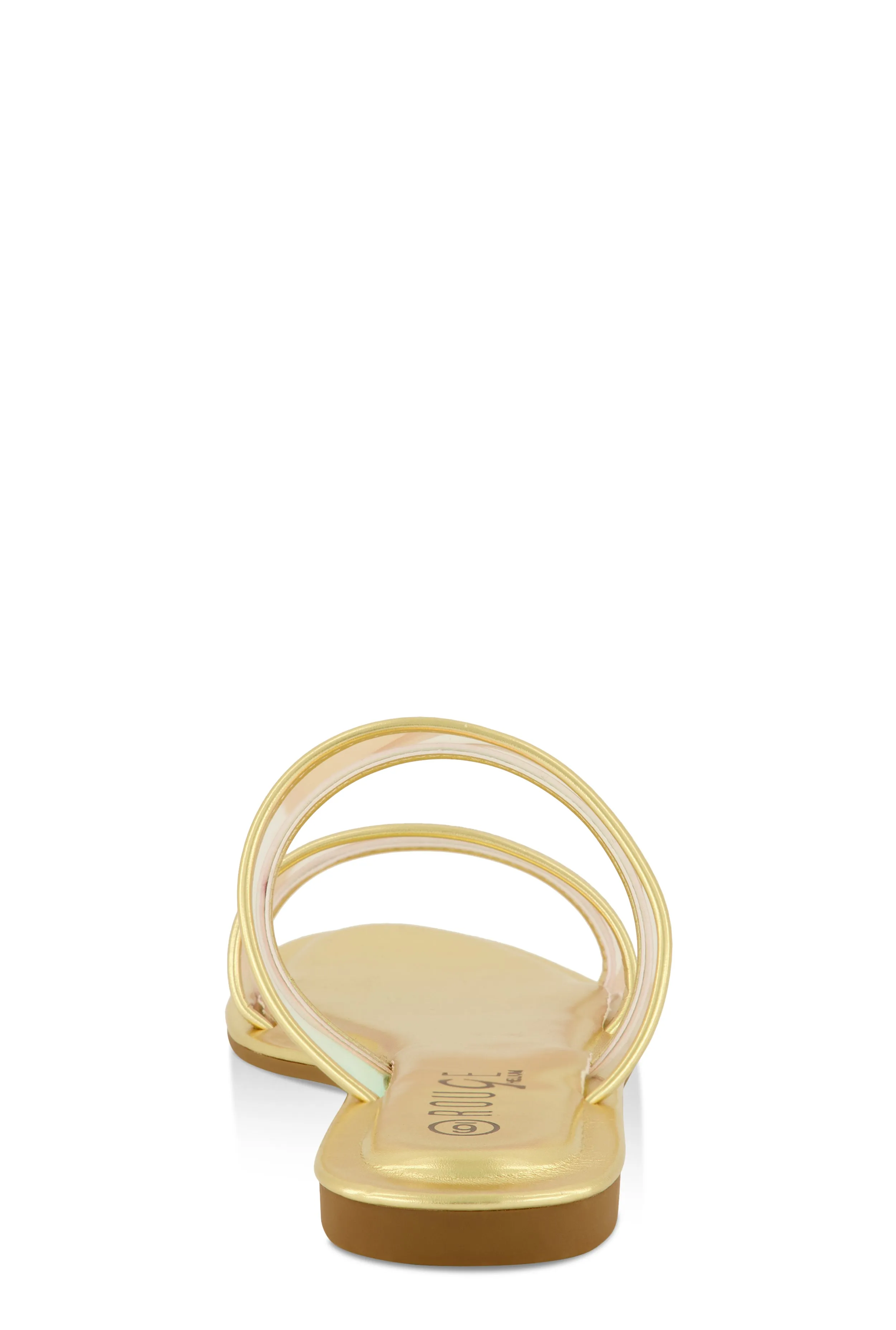 Double Band Slide Sandals