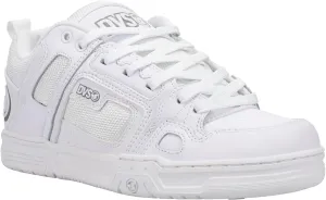 DVS Men's Skate Shoe, White, 6.5