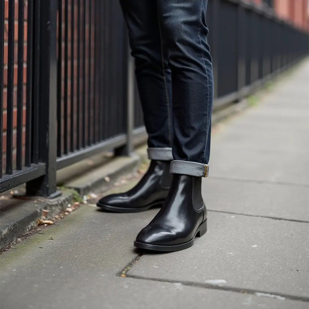 Everton Genuine Leather Boots