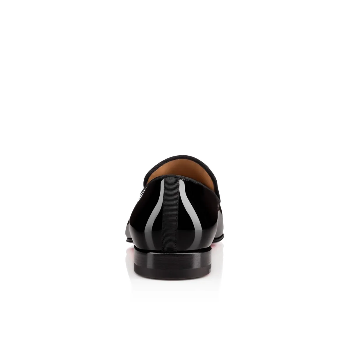 Gavin Black Patent Tassel Loafer
