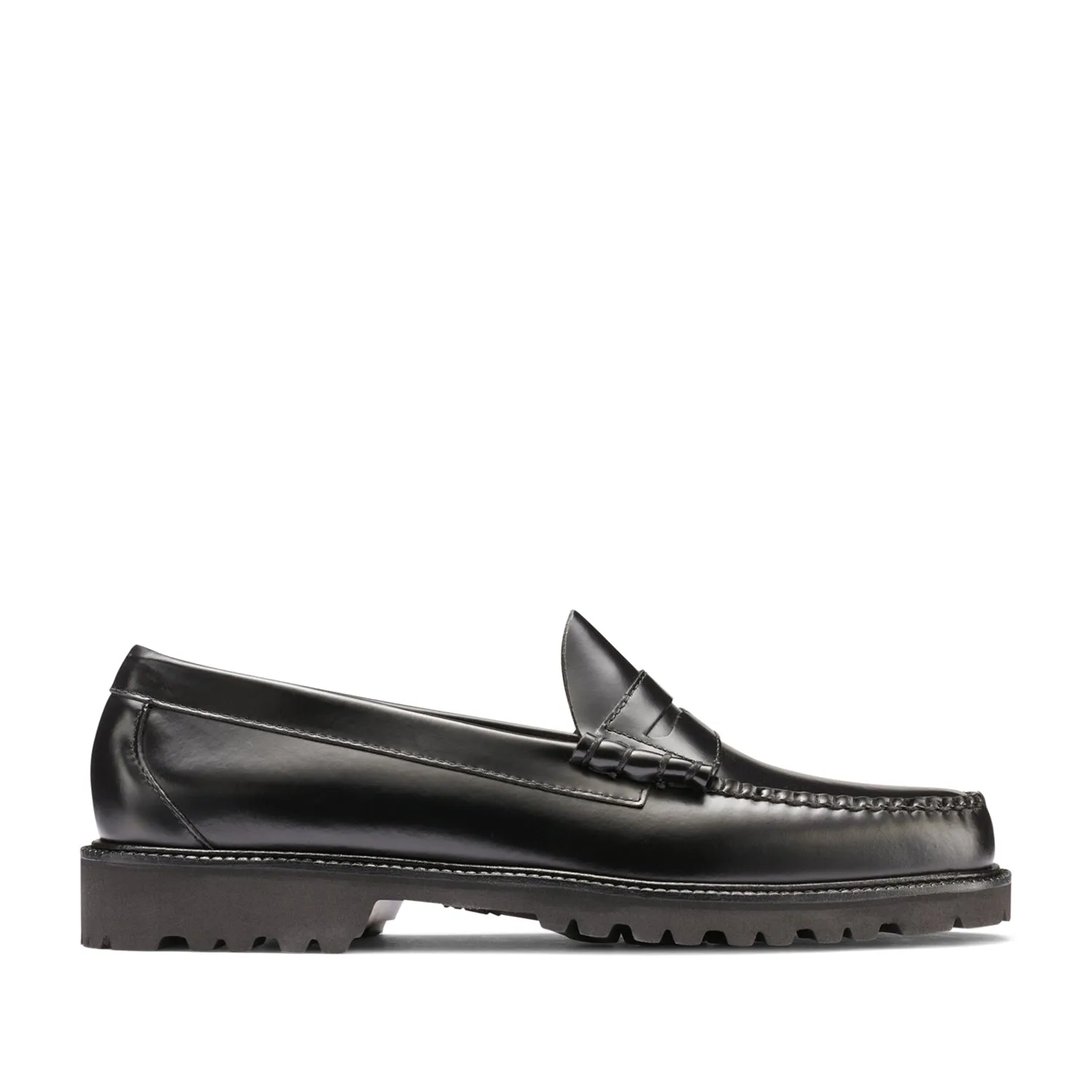 G.H. Bass Men's Larson Lug Weejun in Black
