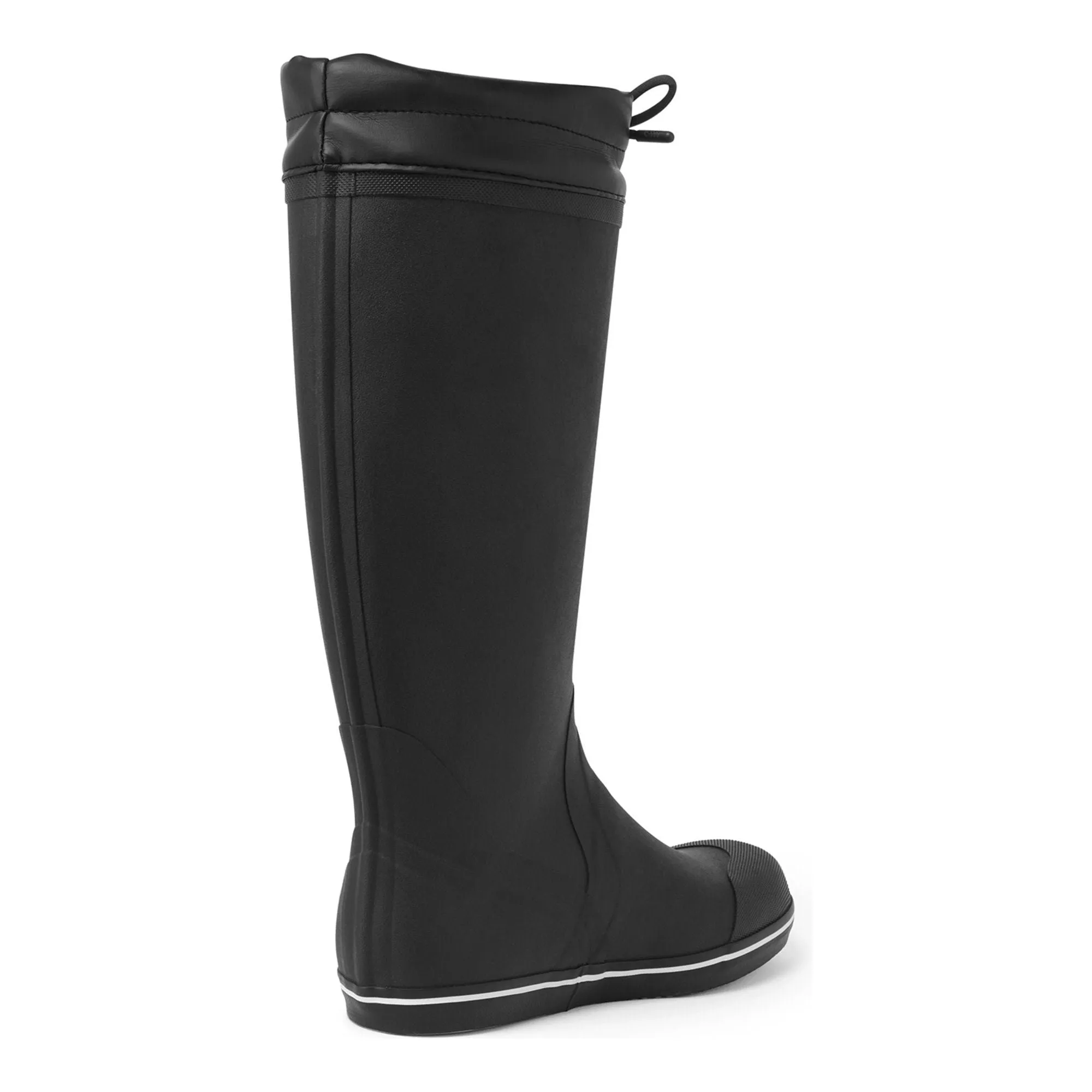 Gill Tall Yachting Boots Black Rubber