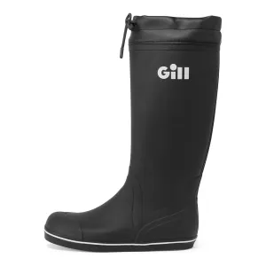 Gill Tall Yachting Boots Black Rubber