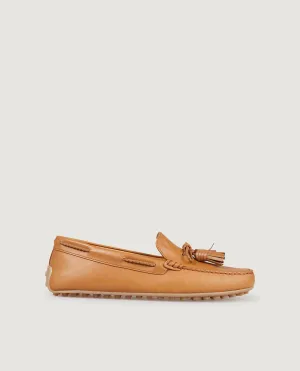 Gomma Tassel Loafer - Lichtbruin