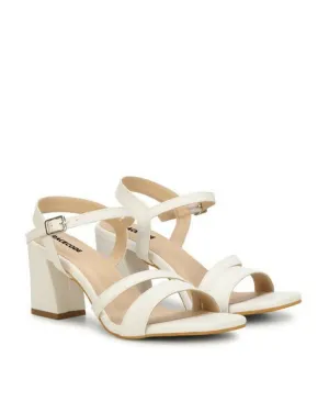 GRACECODE Women Open-Toe Chunky-Heeled Sandals