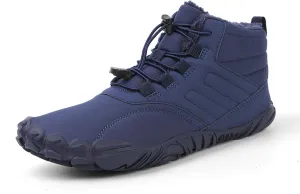 Grounded Winter Footwear for Women, Hike Winter Footwear Barefoot Women Men, Barefoot Shoes Waterproof Wide Toe Box Boots