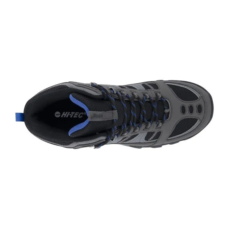 Hi-Tec Mens Bryce II WP Tramping Boot - Charcoal/Black/Cobalt