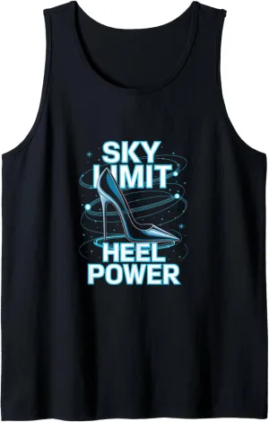 High Heels Sky Limit Heel Power Stiletto Fans Fashion Lovers Tank Top