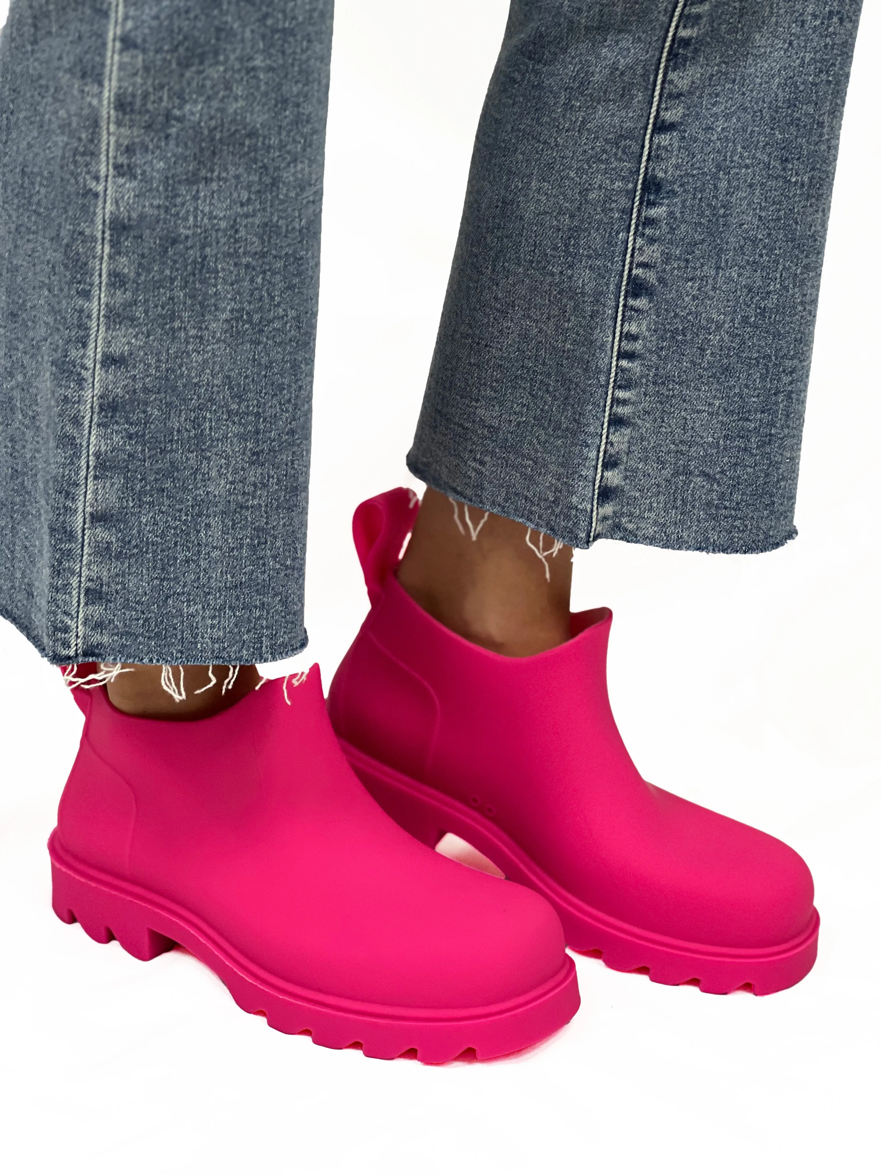 HIGH STREET RAIN BOOT in Dragon Fruit