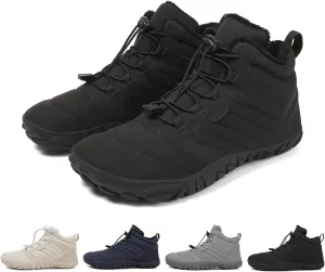 Hike Winter Footwear Barefoot Womens, Walking Hiking Winter Barefoot Shoes Women, Barefoot Shoes Men Women Waterproof Wide Toe Box Boots