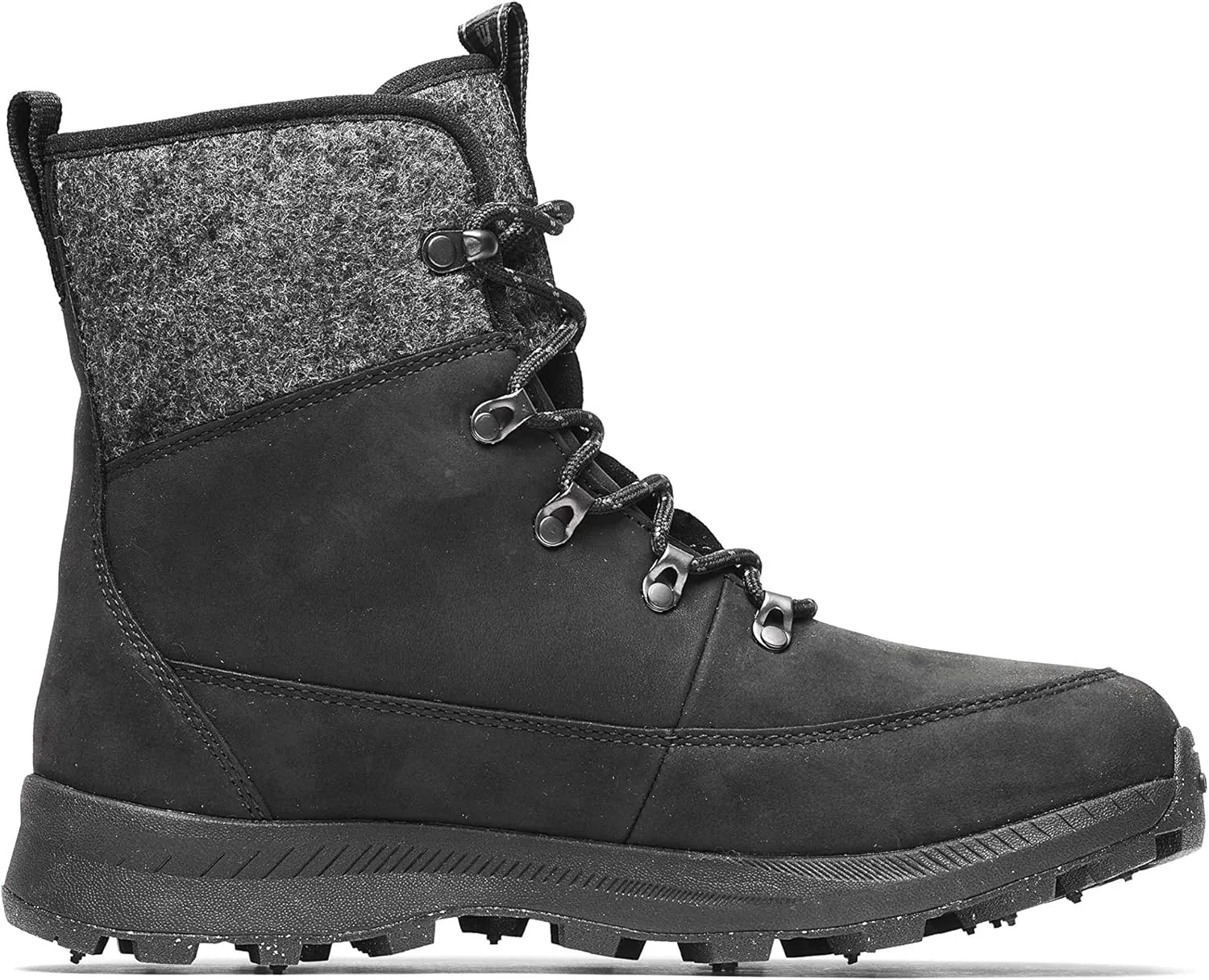 Icebug Mens Adak BUGrip Winter Hiking Boot with Carbide Studded Traction Sole