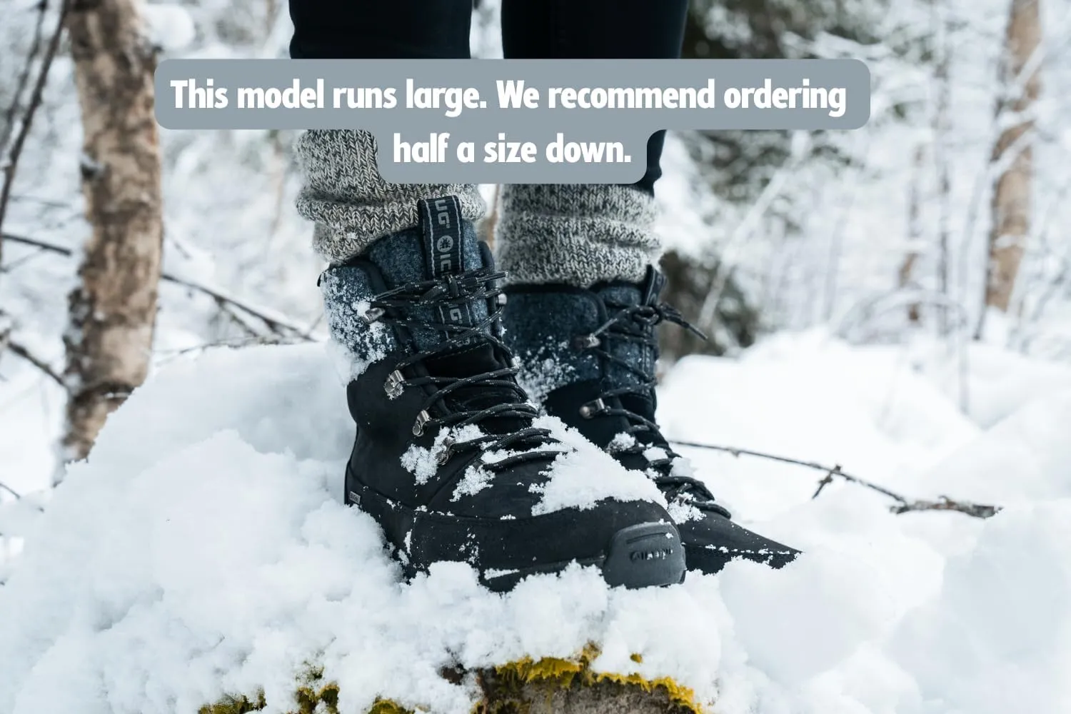 Icebug Mens Adak BUGrip Winter Hiking Boot with Carbide Studded Traction Sole
