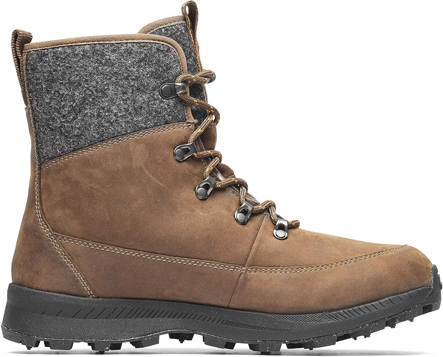 Icebug Mens Adak BUGrip Winter Hiking Boot with Carbide Studded Traction Sole