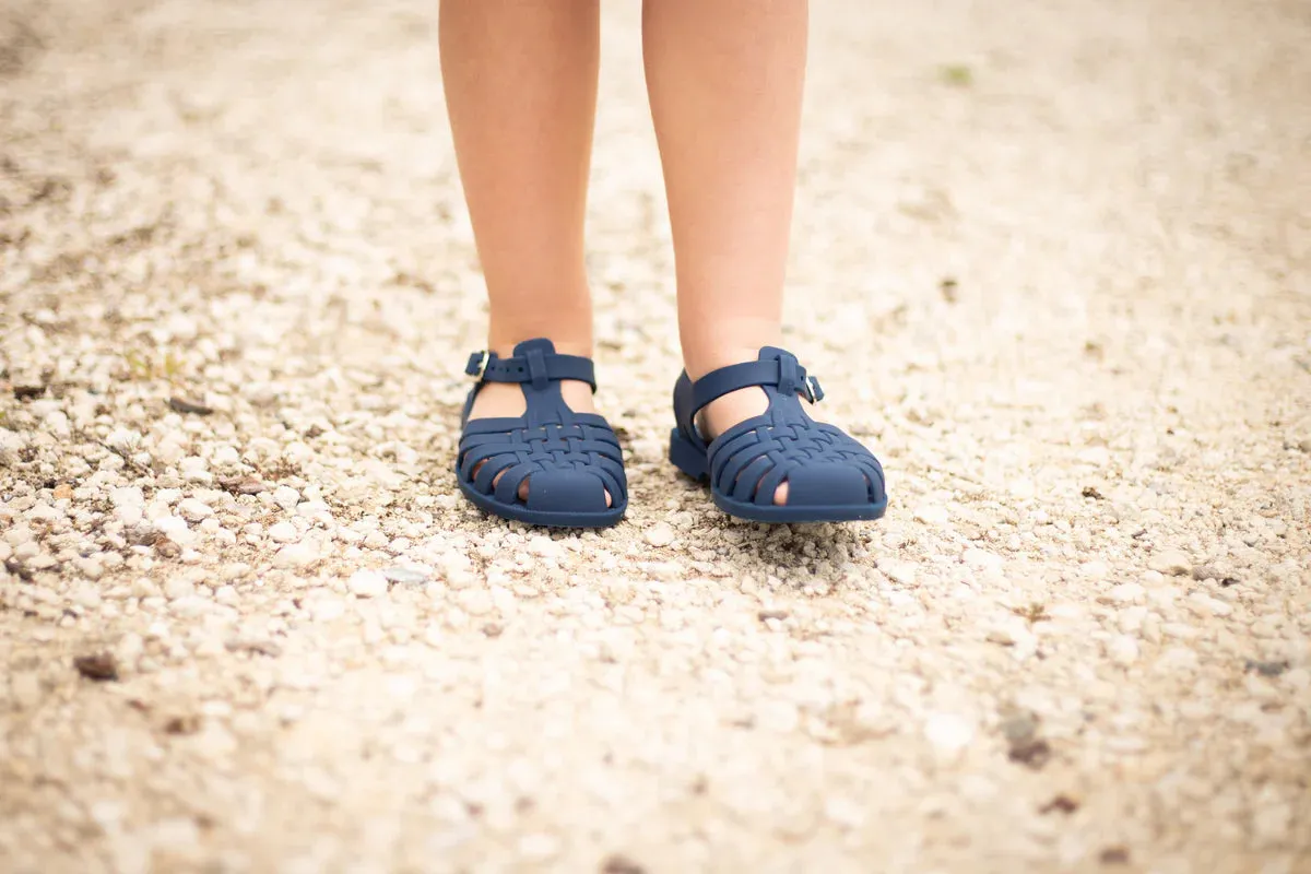 Jelly Sandal || Navy
